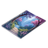 Fairytale Forest | Magical Floral Nature Landscape Notizblock (Linke Seite)