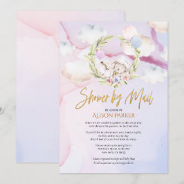 Fairytale Forest Rabbit Pink | Kinderdusche per Po Einladung