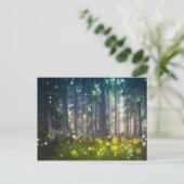 Fairytale Forest Tree Landschaft Kunst, Dichtung u Postkarte (Stehend Vorderseite)