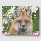 Fairytale Fox im Bereich der Blume Gästebuch (Rückseite)