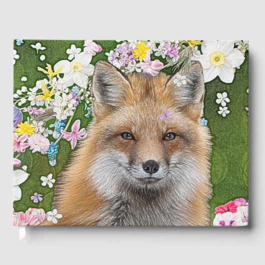 Fairytale Fox im Bereich der Blume Gästebuch (Vorderseite)