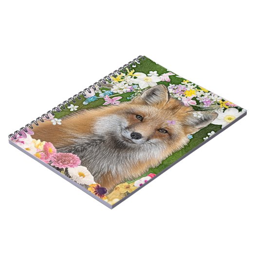 Fairytale Fox im Bereich der Blume Notizblock (Linke Seite)