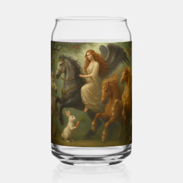 Fairytale Horses and Angel Drinkware Set Dosenglas