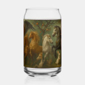 Fairytale Horses and Angel Drinkware Set Dosenglas (Rechts)