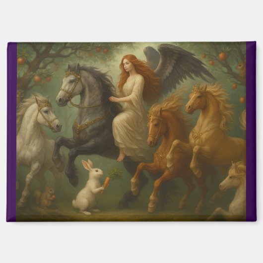Fairytale Horses and Angel Magnet (Vorderseite)