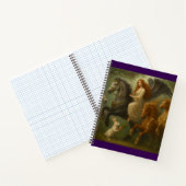 Fairytale Horses and Angels Spiral Notebook Notizblock (Innenseite)