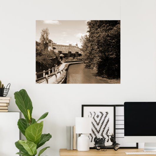 Fairytale Hütte Poster (Heimbüro)