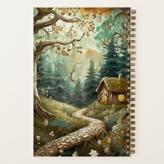 Fairytale Journal | Fairycore Ästhetische Zeitschr Notizblock (Rückseite)