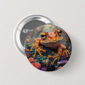 Fairytale magischer Frosch Button (Vorne & Hinten)
