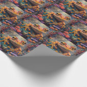Fairytale magischer Frosch Geschenkpapier (Ecke)