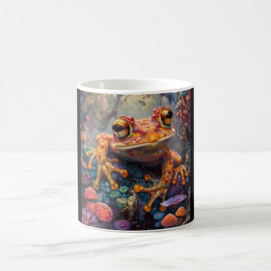 Fairytale magischer Frosch Kaffeetasse (Mittel)