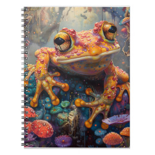 Fairytale magischer Frosch Notizblock