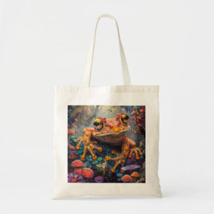 Fairytale magischer Frosch Tragetasche