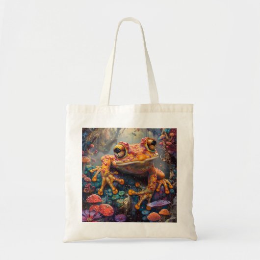Fairytale magischer Frosch Tragetasche (Vorne)