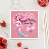 Fairytale Mermaid Party Theme Serviette (Beispiel)