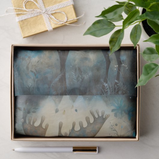 Fairytale Moose Seidenpapier (Geschenk)