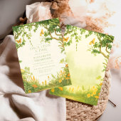 fairytale mushroom forest baby shower girl einladung