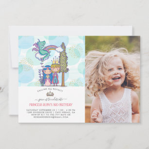 Fairytale Party Einladung   Prinzessin