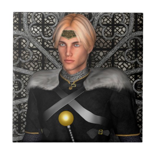 Fairytale Prince Fliese (Vorderseite)