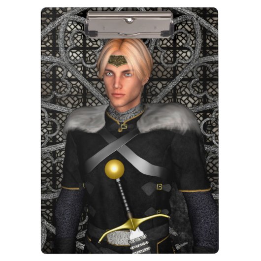 Fairytale Prince Klemmbrett (Vorderseite)