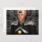 Fairytale Prince Postkarte (Vorne/Hinten)