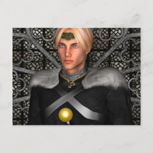 Fairytale Prince Postkarte