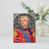 Fairytale Prince Postkarte (Stehend Vorderseite)