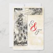 Fairytale Princess Abend Einladung (Rückseite)