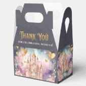 Fairytale Princess Baby Dusche Vielen Dank Geschenkschachtel (Geöffnet)