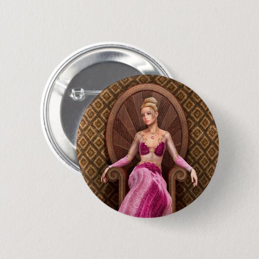 Fairytale Princess Button (Vorne & Hinten)