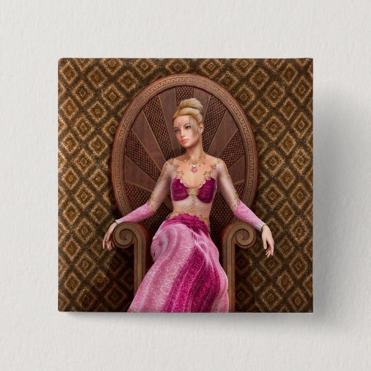 Fairytale Princess Button (Vorderseite)