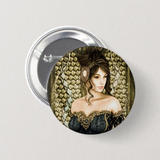Fairytale Princess Button (Vorne & Hinten)