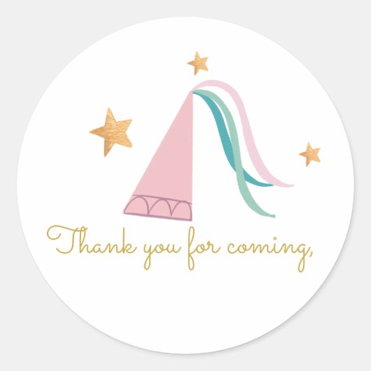 Fairytale Princess Dragon Gift Aufkleber (Vorderseite)