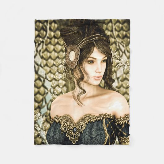 Fairytale Princess Fleecedecke (Vorderseite)