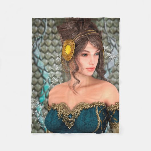 Fairytale Princess Fleecedecke (Vorderseite)