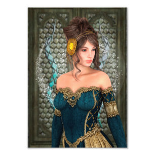 Fairytale Princess Fotodruck