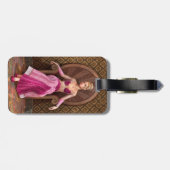Fairytale Princess Gepäckanhänger (Rückseite horizontal)