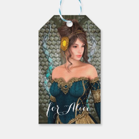 Fairytale Princess Geschenkanhänger (Vorderseite)