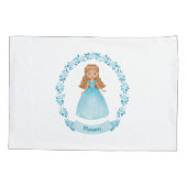 Fairytale Princess Girl Pillowcase Kissenbezug (Rückseite)