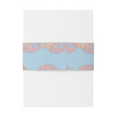 Fairytale Princess Glitzer 16 . Geburtstag Einladungsbanderole (Rückseitenbeispiel)