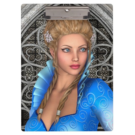 Fairytale Princess Klemmbrett (Vorderseite)