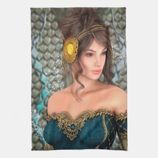 Fairytale Princess Küchentuch (Vertikal)