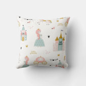 Fairytale Princess Personalisiert Kissen (Rückseite)