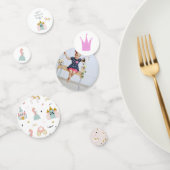 Fairytale Princess | Personalisierter Geburtstag Konfetti (Gruppe)