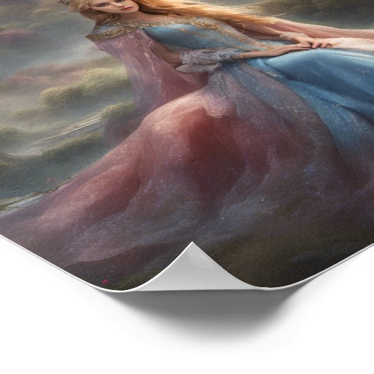 Fairytale Princess Poster (Ecke)