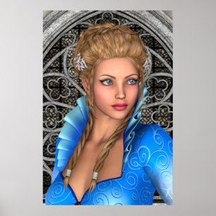 Fairytale Princess Poster