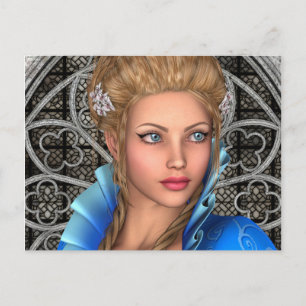 Fairytale Princess Postkarte