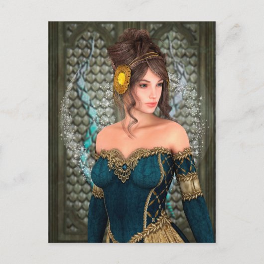 Fairytale Princess Postkarte (Vorderseite)