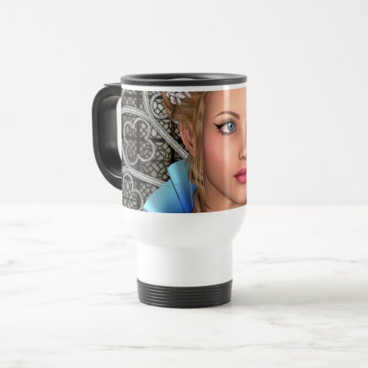 Fairytale Princess Reisebecher (Vorderseite Links)