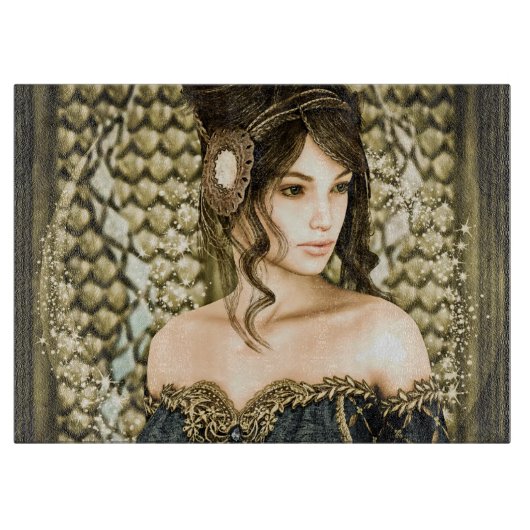 Fairytale Princess Schneidebrett (Vorderseite)